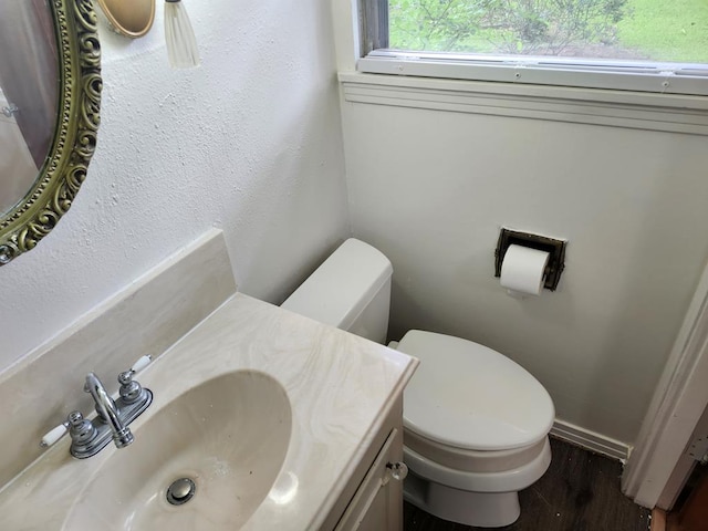911 Allendale, Lufkin, TX 75904 - bathroom featuring vanity and wood finished floors
