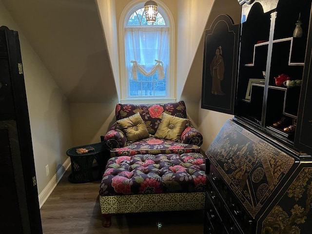 102 Harmony Hill Ct, Lufkin, TX 75901 - living area featuring wood finished floors and baseboards