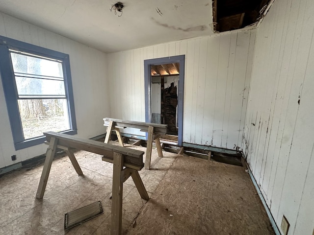 view of dining room