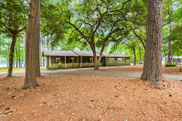 view of ranch-style house