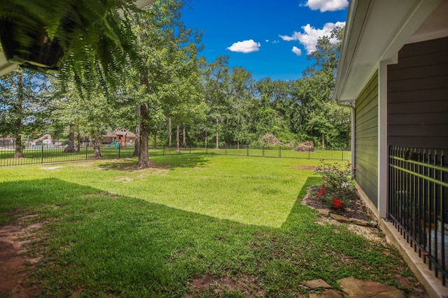 1208 Leslie Ln, Lufkin, TX 75901 - view of fenced backyard