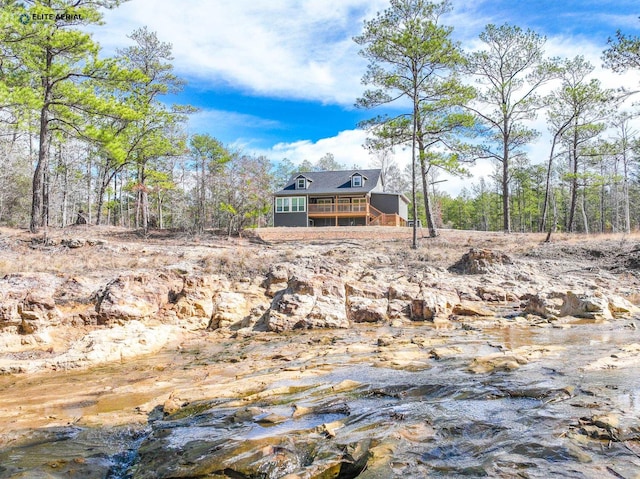 3535 Fm 1007, Brookeland, TX 75931 - view of yard