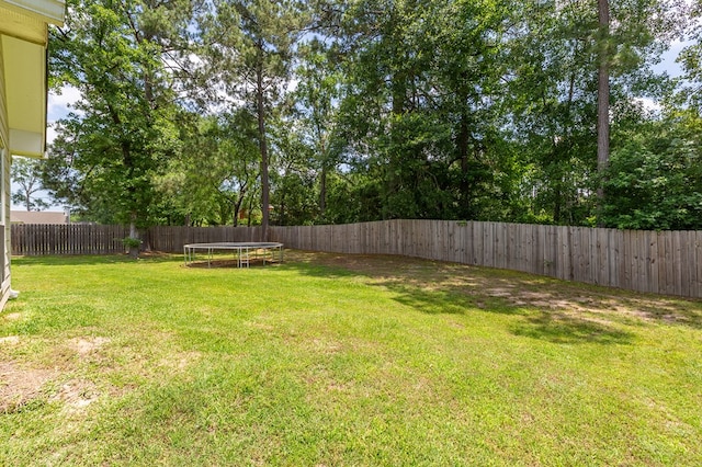 181 Rustic Pines Dr, Lufkin, TX 75904 - view of yard featuring a trampoline