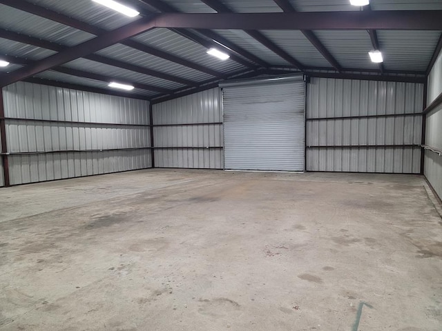 339 Liles Ln, Hudson, TX 75904 - garage with metal wall