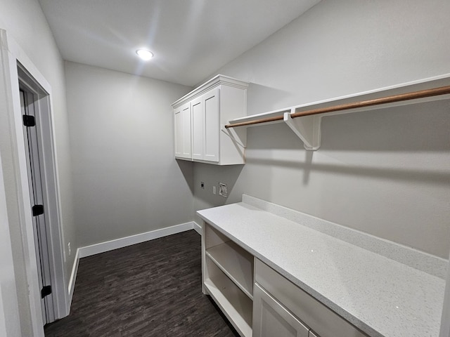 317 Shirey Ln, Lufkin, TX 75901 - spacious closet with dark wood-type flooring
