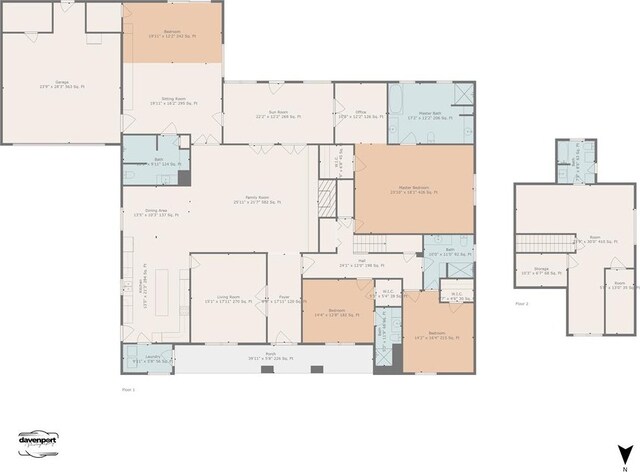 1514 Spanish Moss Dr, Lufkin, TX 75904 - property floor plan