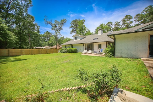 1514 Spanish Moss Dr, Lufkin, TX 75904 - view of yard with a patio area