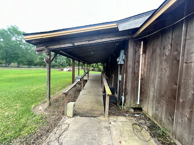 exterior space