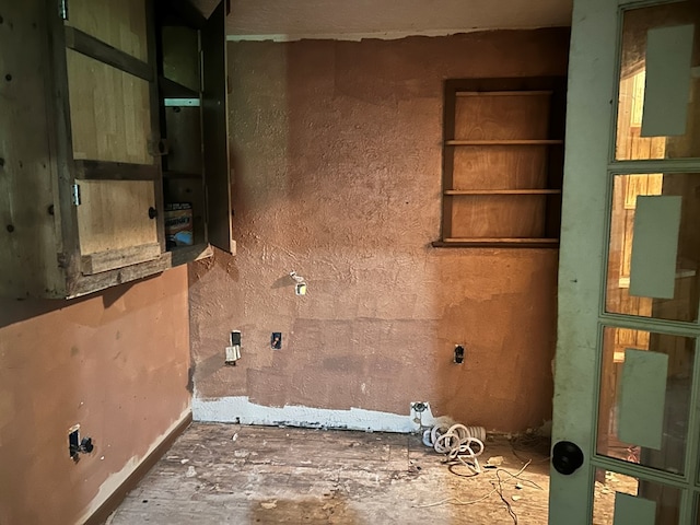 view of laundry room