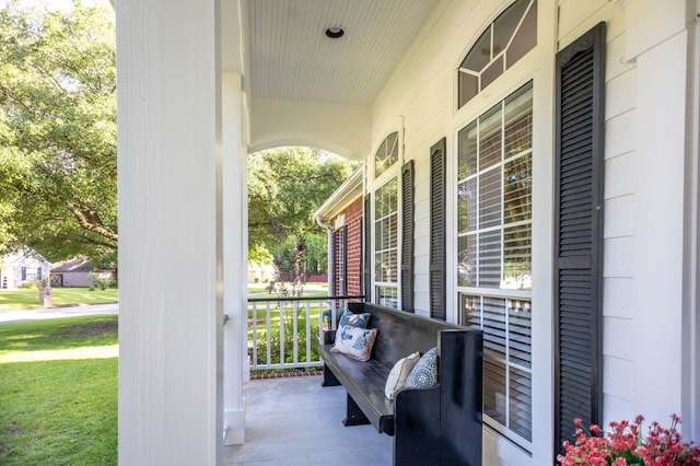 703 Shady Ln, Diboll, TX 75941 - view of patio / terrace featuring a porch