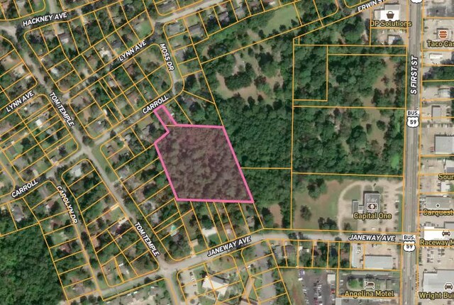 605 Carroll Rd, Lufkin TX, 75901 land for sale