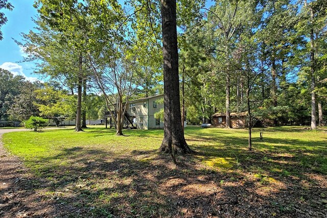 119 W Creekside Dr, Hemphill, TX 75948 - view of yard