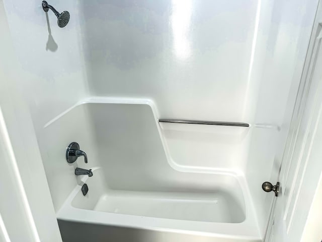 bathroom featuring bathing tub / shower combination