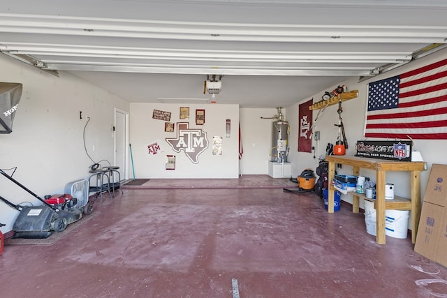 801 Dove Run Trl, College Station, TX 77845 - garage with gas water heater