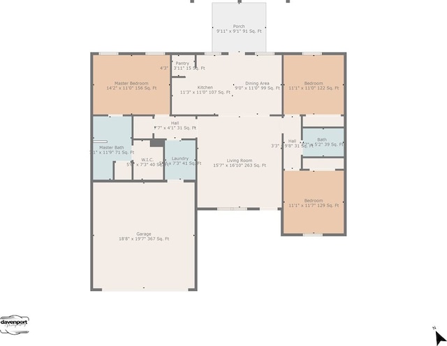 206 Shady Pnes, Lufkin, TX 75901 - floor plan / room layout