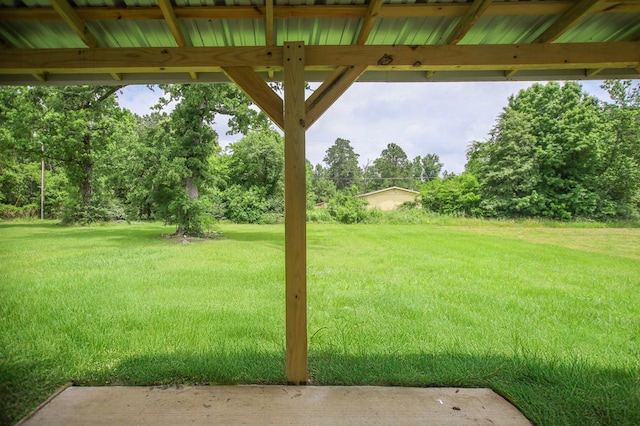 206 Shady Pnes, Lufkin, TX 75901 - view of green lawn with view of scattered trees