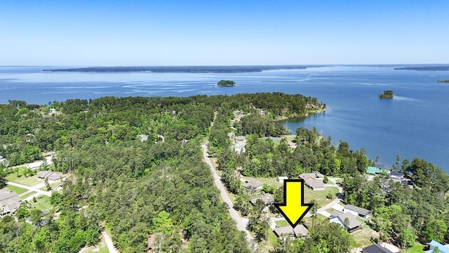3640 Wingate Blvd, Brookeland, TX 75931 - aerial view of a large body of water
