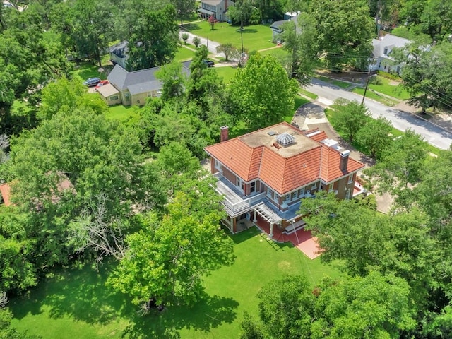 107 W Kerr Ave, Lufkin, TX 74904 - view from above of property featuring a tree filled landscape