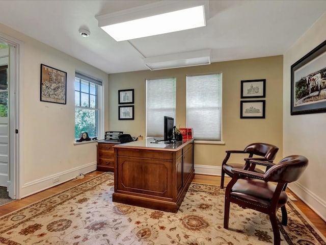 107 W Kerr Ave, Lufkin, TX 74904 - office space featuring light wood-type flooring and baseboards