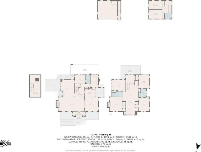 107 W Kerr Ave, Lufkin, TX 74904 - view of floor plan / room layout