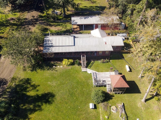 drone / aerial view