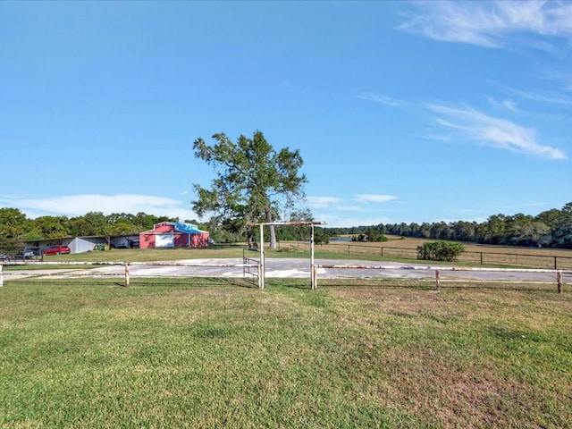 128 Tamie Lowe Rd, Moscow, TX 75960 - view of yard with concrete driveway