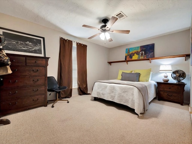 128 Tamie Lowe Rd, Moscow, TX 75960 - carpeted bedroom featuring ceiling fan and baseboards