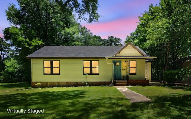 213 Lee Ln, Lufkin, TX 75904 - view of front of house with a yard