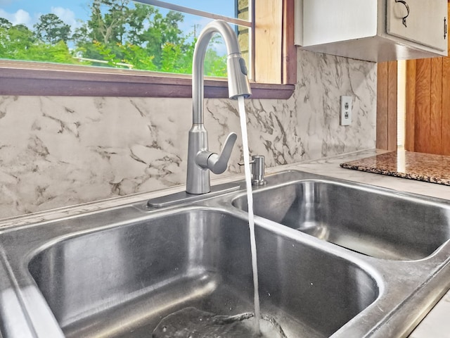 4296 US Highway 190 W, Jasper, TX 75951 - kitchen view of a sink and backsplash