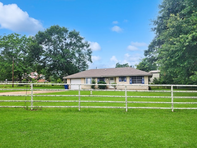 4296 US Highway 190 W, Jasper, TX 75951 - view of front of house with a garage and driveway