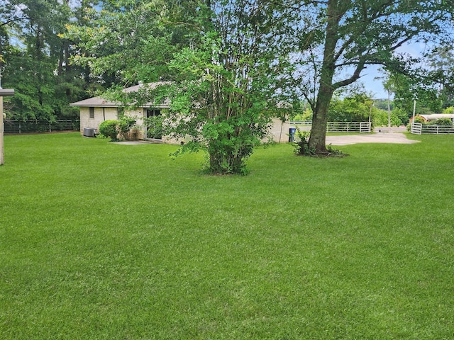 4296 US Highway 190 W, Jasper, TX 75951 - view of yard with central air condition unit