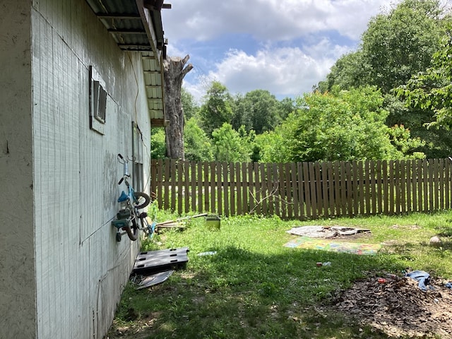 1734 Fm 82 W, Kirbyville, TX 75956 - view of yard featuring fence