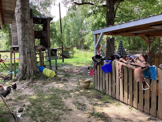 1734 Fm 82 W, Kirbyville, TX 75956 - view of yard