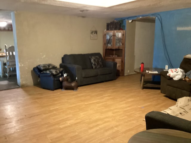1734 Fm 82 W, Kirbyville, TX 75956 - living room with wood finished floors