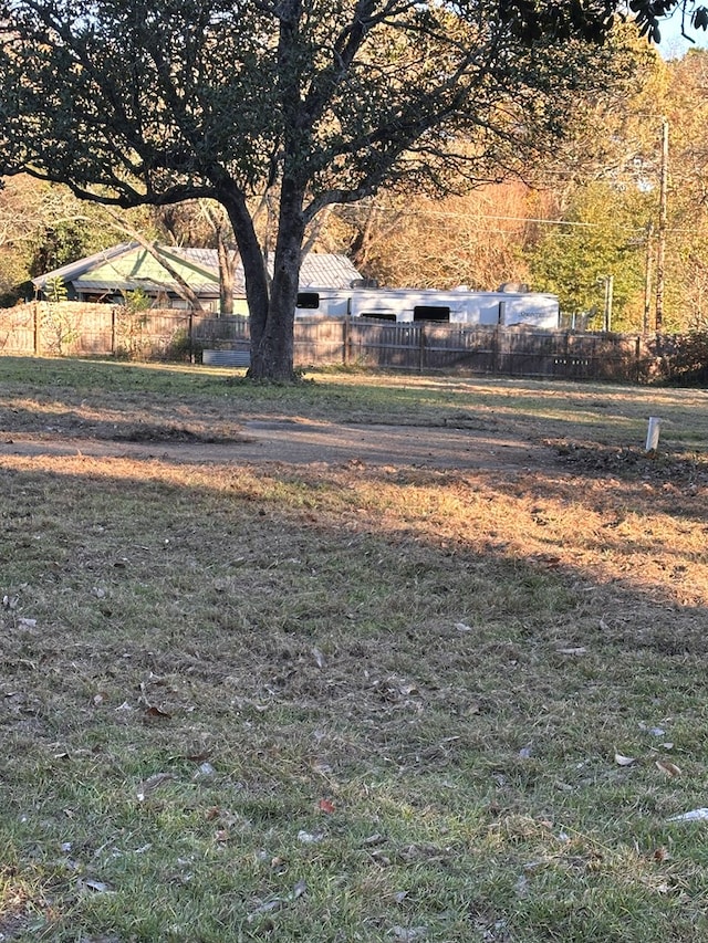 206 Perkins St, Zavalla, TX 75980 - view of yard