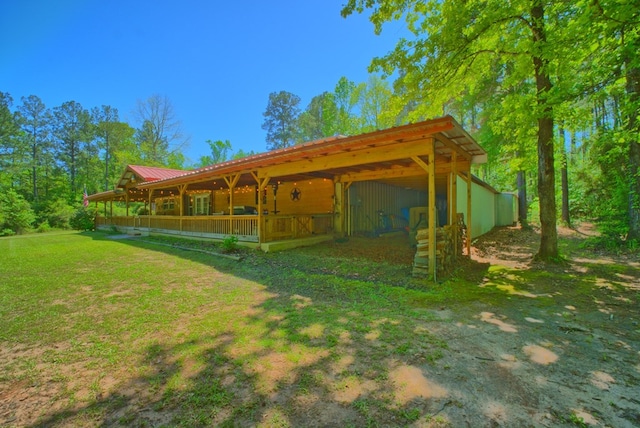590 Angela Ln, Hemphill, TX 75948 - view of yard
