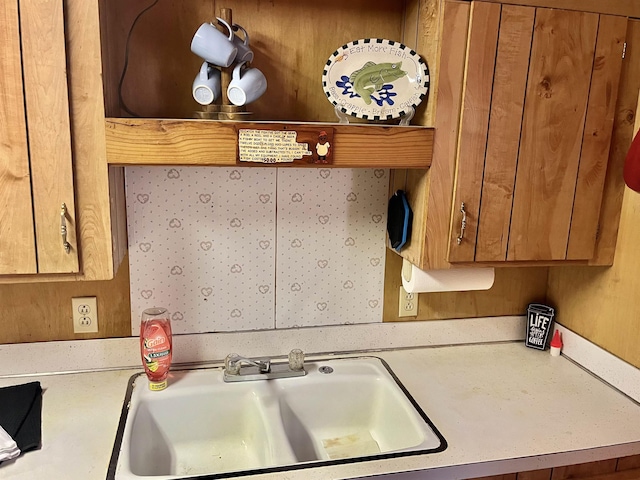 kitchen with sink