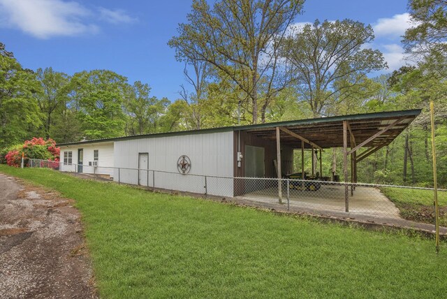 211 Winfree Dr, Hemphill, TX 75948 - view of stable