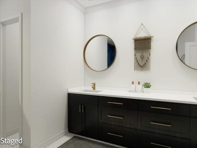 12 Columbia Ct, Lufkin, TX 75901 - full bathroom featuring double vanity and baseboards