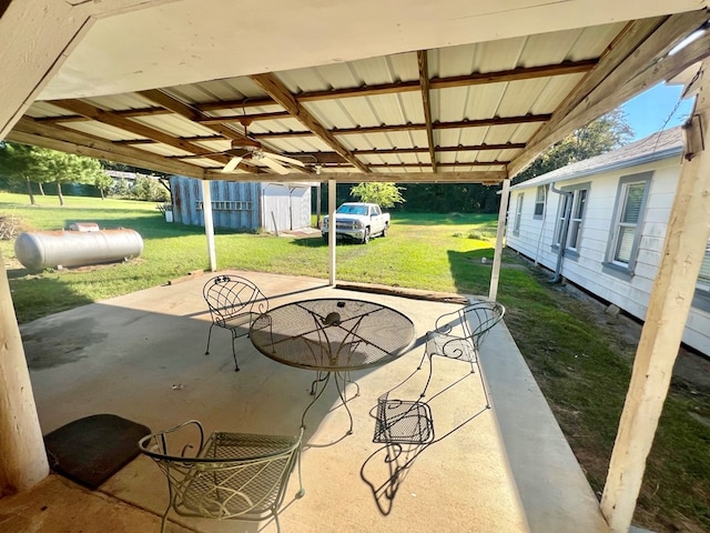 view of patio