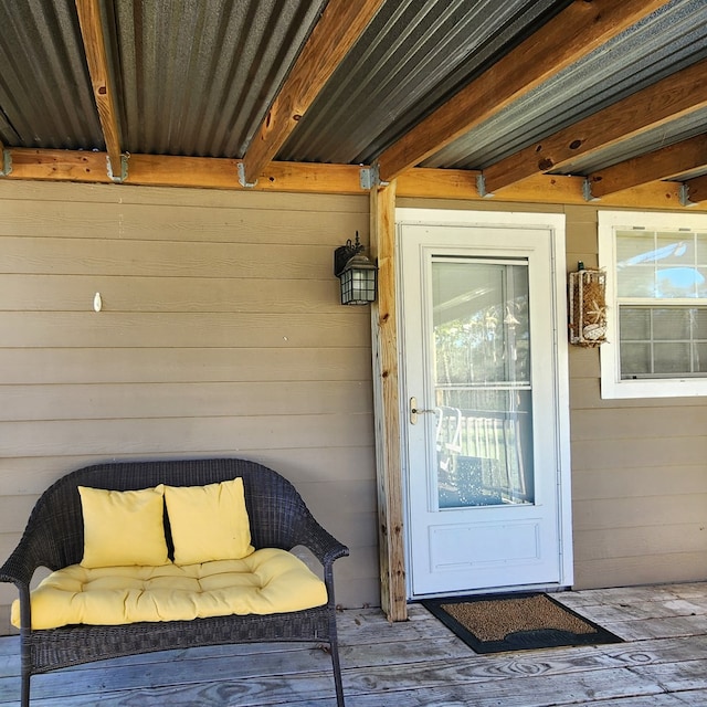 view of property entrance