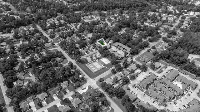 19 Windsor Ct, Lufkin, TX 75901 - aerial view of a heavily wooded area