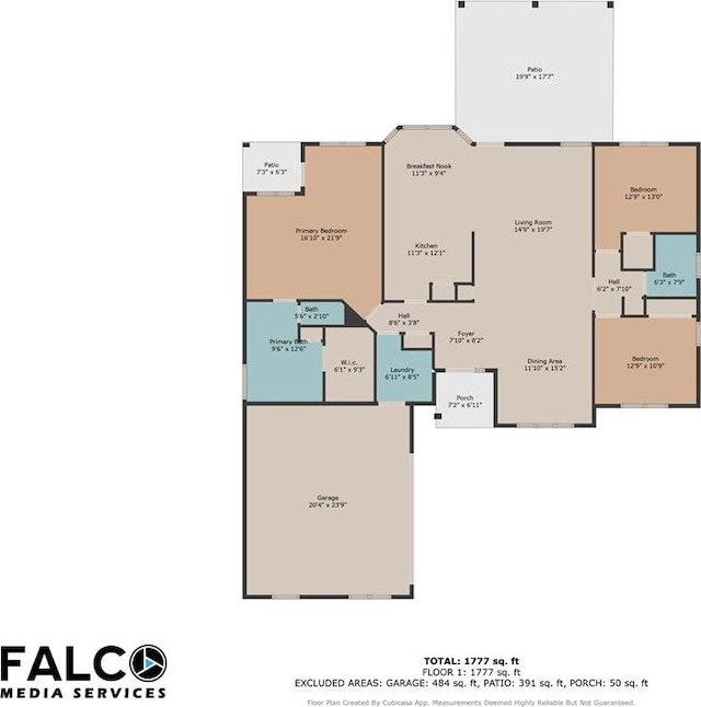 305 Acorn Dr, Lufkin, TX 75904 - property floor plan