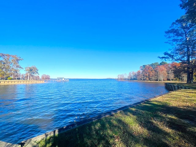 property view of water