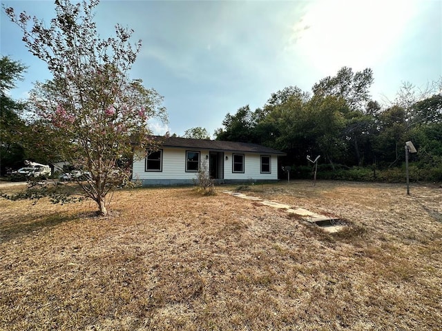 view of ranch-style house