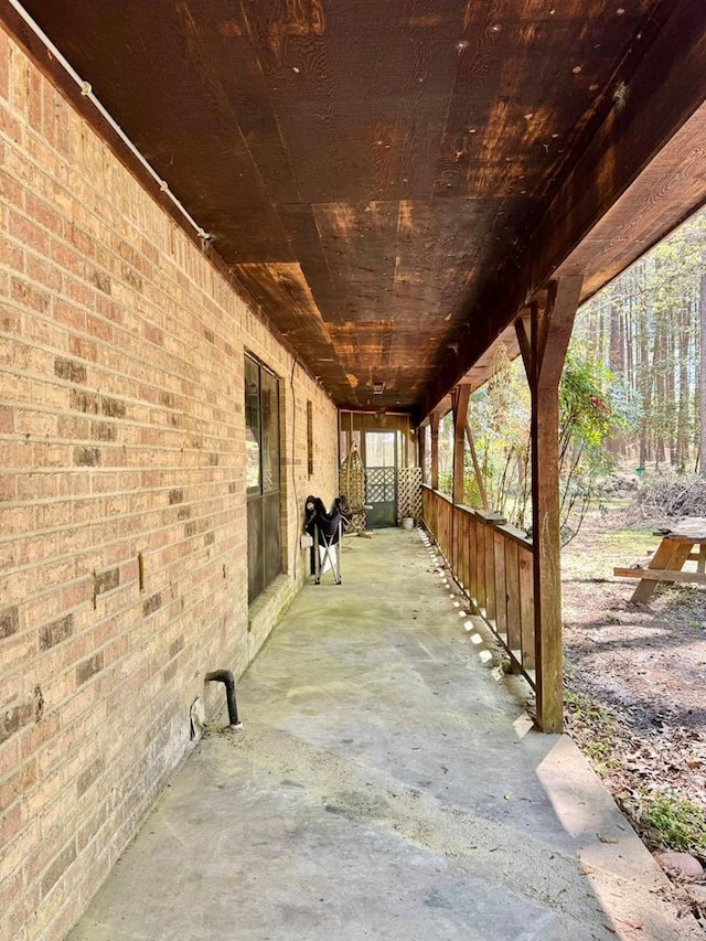179 County Road 4587, Spurger, TX 77660 - view of patio