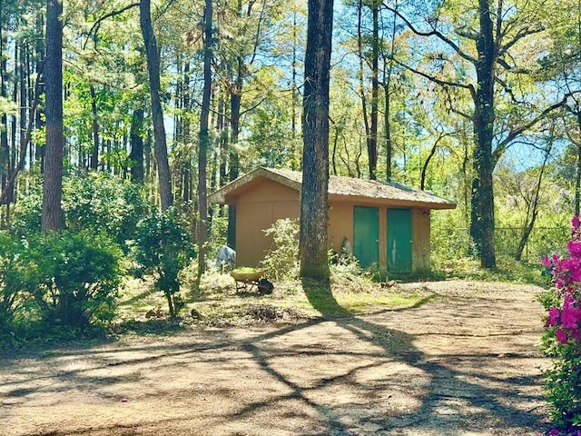 179 County Road 4587, Spurger, TX 77660 - view of shed