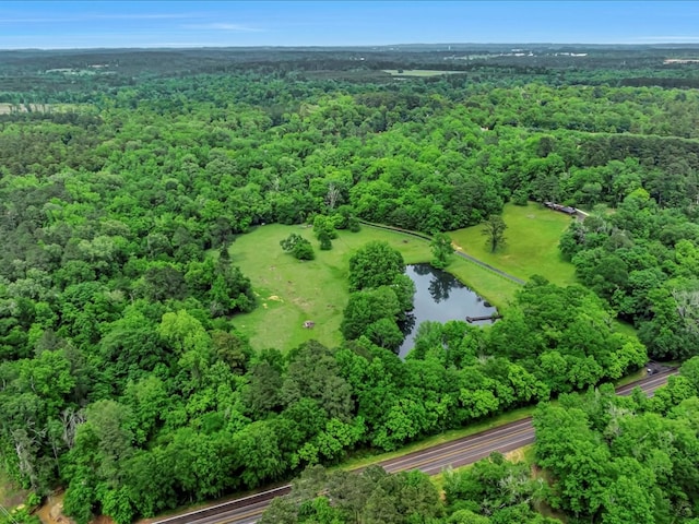 5078 US Highway 21, Nacogdoches, TX 75964 - aerial overview of property's location featuring a forest and a nearby body of water