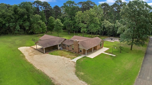 aerial view