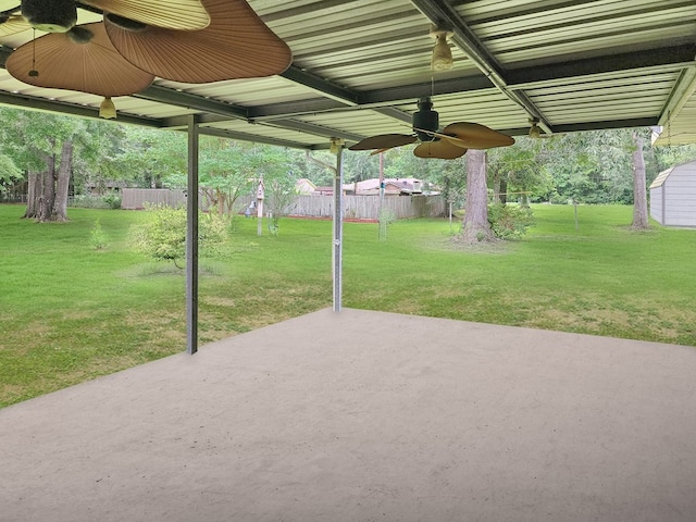 2104 Pinecrest Dr, Jasper, TX 75951 - view of patio / terrace featuring a ceiling fan